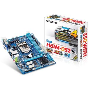 Motherboard Gigabyte H61M DS2 Intel Socket LGA1150 Garansi 1 Tahun