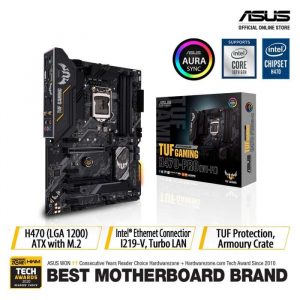 Motherboard Asus TUF H470 PRO GAMING WIFI LGA1200 Intel ICELAKE