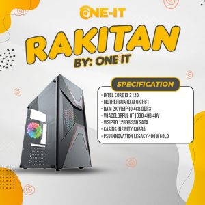 PC RAKITAN INTEL I3 2120 | GT 1030 | RAM 8 GB | SSD 128 GB