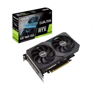VGA ASUS DUAL GeForce RTX 3060 Ti V2 MINI OC 8GB GDDR6 LHR