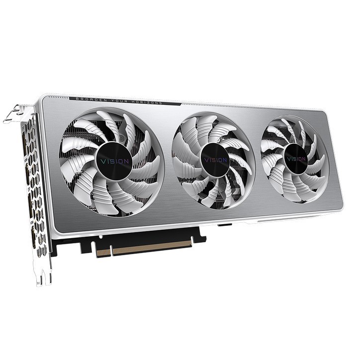 VGA Gigabyte GeForce RTX 3060 VISION OC 12GB White Putih - Gambar 3