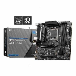 Motherboard MSI PRO B660M-A WIFI DDR4 1700 Intel B660