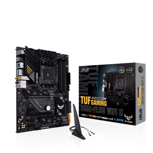 Motherboard ASUS TUF GAMING B550-PLUS WIFI II AMD Ryzen AM4 ATX - Gambar 4