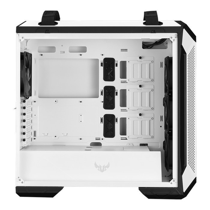 PC Case ASUS TUF Gaming GT501 White Edition Tempered Glass Mid-Tower - Gambar 5