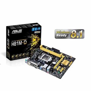 Motherboard ASUS H81M-D Intel Socket 1150 Garansi 1 Tahun