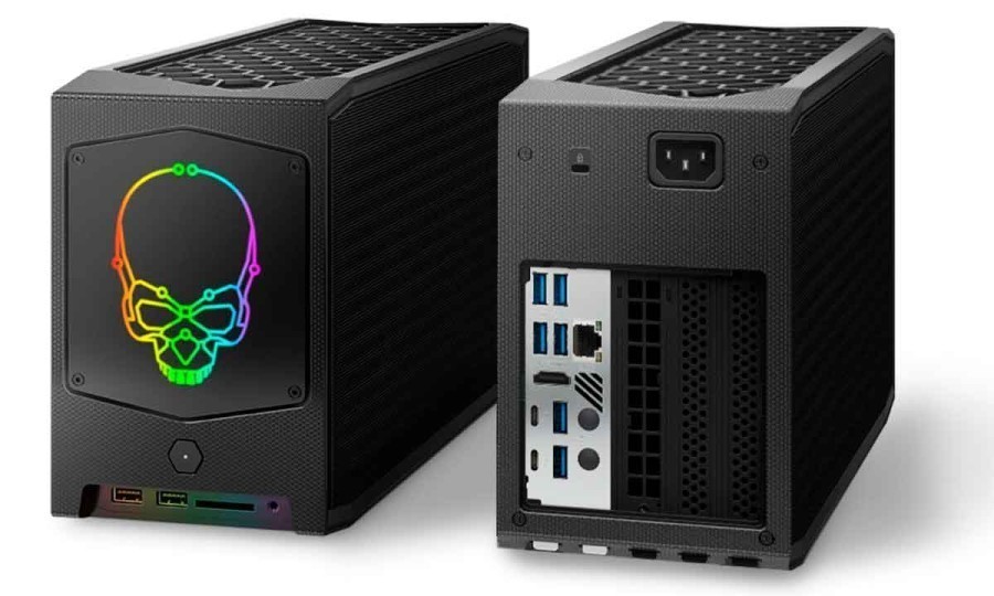 Mini PC Intel NUC11BTMi7 i7 11700 Barebone Kit NUC 11 Beast Canyon - Gambar 3