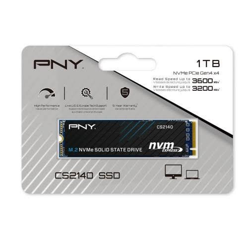 SSD PNY CS2140 M.2 NVMe 1TB 1 TB