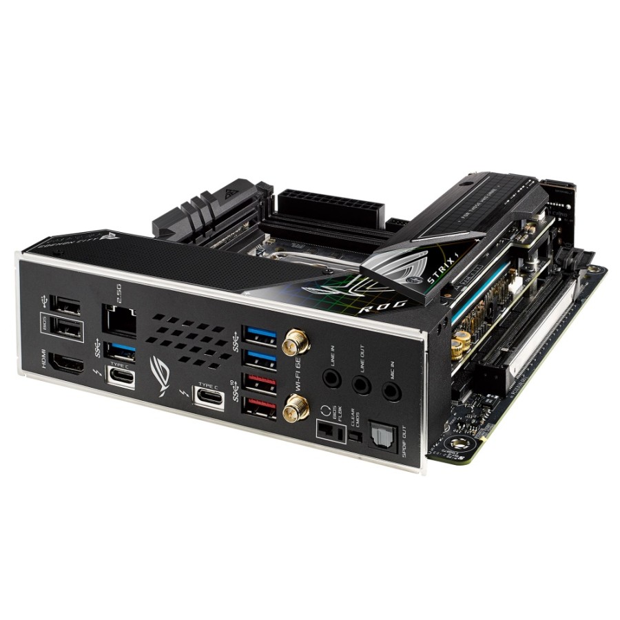 Motherboard ASUS ROG STRIX Z690-I GAMING WIFI LGA1700 12th Gen Intel - Gambar 5