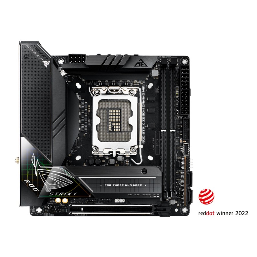 Motherboard ASUS ROG STRIX Z690-I GAMING WIFI LGA1700 12th Gen Intel - Gambar 3