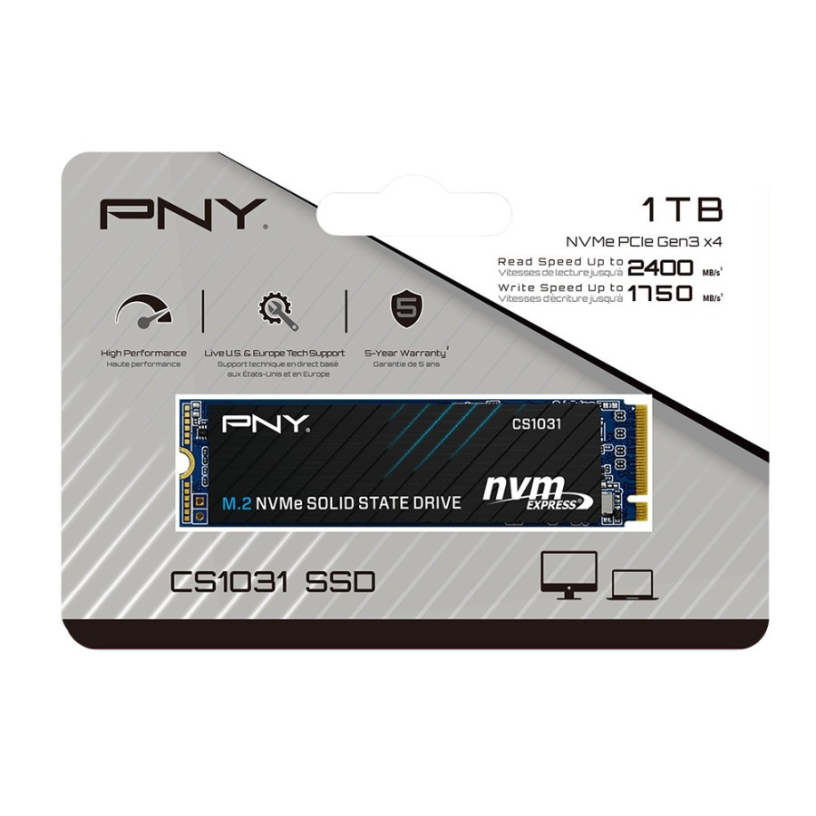 SSD PNY CS1031 NVMe M.2 1TB 1 TB
