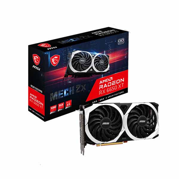 VGA MSI Radeon RX 6650 XT MECH 2X 8G OC 8GB GDDR6