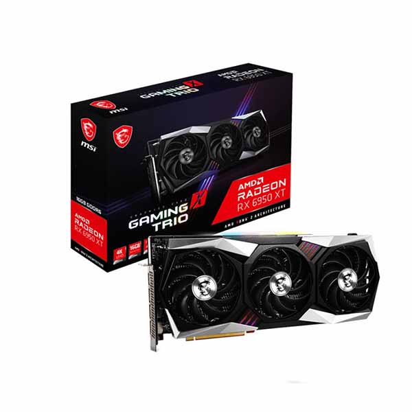VGA MSI Radeon RX 6950 XT GAMING X TRIO 16G 16GB GDDR6