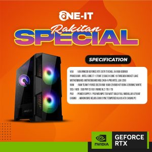 PC RAKITAN GEFORCE RTX 3070 TI | i7 11700F | RAM 16GB 3200 | SSD 1TB