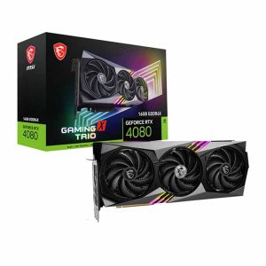 VGA MSI GeForce RTX 4080 16GB GAMING X TRIO 16G GDDR6X RTX4080 DDR6X