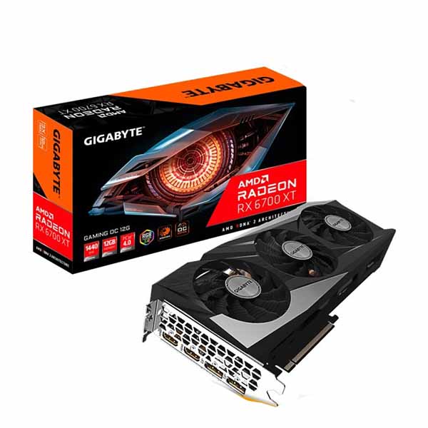 VGA Gigabyte RX 6700 XT Gaming OC 12G GDDR6 192bit