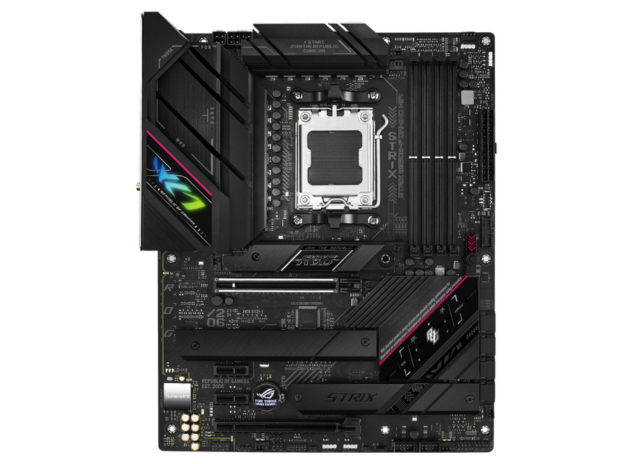 Motherboard ASUS ROG STRIX B650E-F GAMING WIFI AMD AM5 B650 DDR5 - Gambar 2