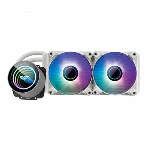 DARKFLASH TWISTER DX240 V2 ARGB AIO LIQUID CPU COOLER WHITE DXV2 240