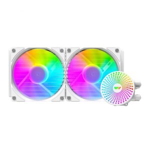 Darkflash Radiant DC 240 Liquid CPU Cooler White