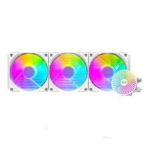 Darkflash Radiant DC 360 Liquid CPU Cooler White