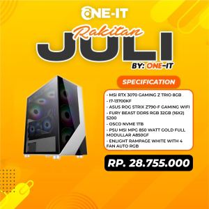 PC RAKITAN GeForce RTX 3070 | i7 13700KF | RAM 32GB | SSD NVME 1TB