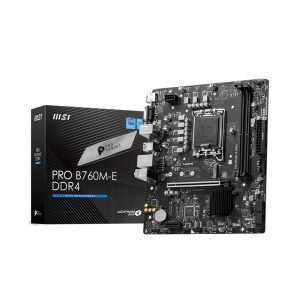 Motherboard MSI PRO B760M-E DDR4 INTEL B760 LGA 1700