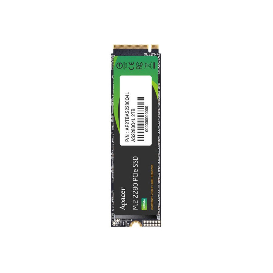Apacer SSD AS2280Q4L M.2 NVMe PCIe Gen4 2TB - Toko Komputer 