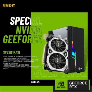PC GAMING GeForce GTX 1650 | 5 5600G | RAM 8GB | SSD 128GB NVME