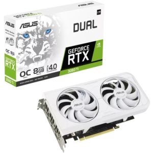 VGA ASUS Dual GeForce RTX 3060 White OC Edition 8GB GDDR6 8G