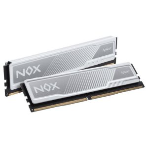 Apacer NOX 16GB Kit (2X8GB) DDR4 PC25600 3200Mhz White Dual Channel