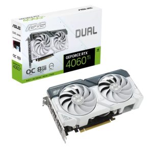 VGA ASUS Dual GeForce RTX 4060 Ti White OC Edition 8GB GDDR6 8G