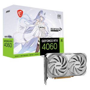 VGA MSI GeForce RTX 4060 VENTUS 2X WHITE 8G OC VTS 8GB GDDR6