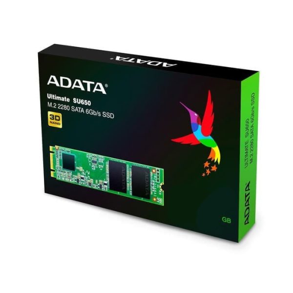 SSD ADATA SU650 M.2 SATA 120GB 2280 NAND Flash 3D TLC