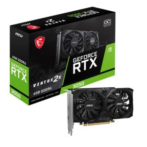 VGA MSI GeForce RTX 3050 VENTUS 2X 6G OC 6GB GDDR6