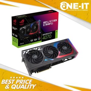 VGA ASUS ROG Strix GeForce RTX 4070 12GB GDDR6X OC Edition 12G