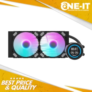 darkFlash NEBULA DN240D Liquid CPU Cooler Black
