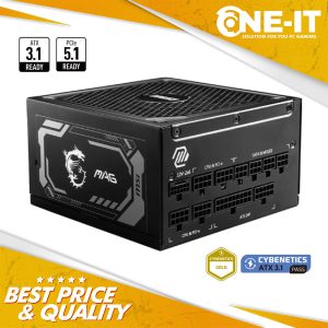 PSU MSI MAG A1250GL PCIE5 80+ PLUS Gold 1250W Full Modular