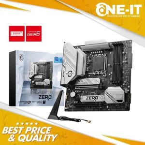 Motherboard MSI B760M PROJECT ZERO INTEL B760 LGA1700 DDR5