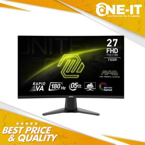 Monitor MSI MAG 27C6F 27" FHD 180Hz Curved Gaming