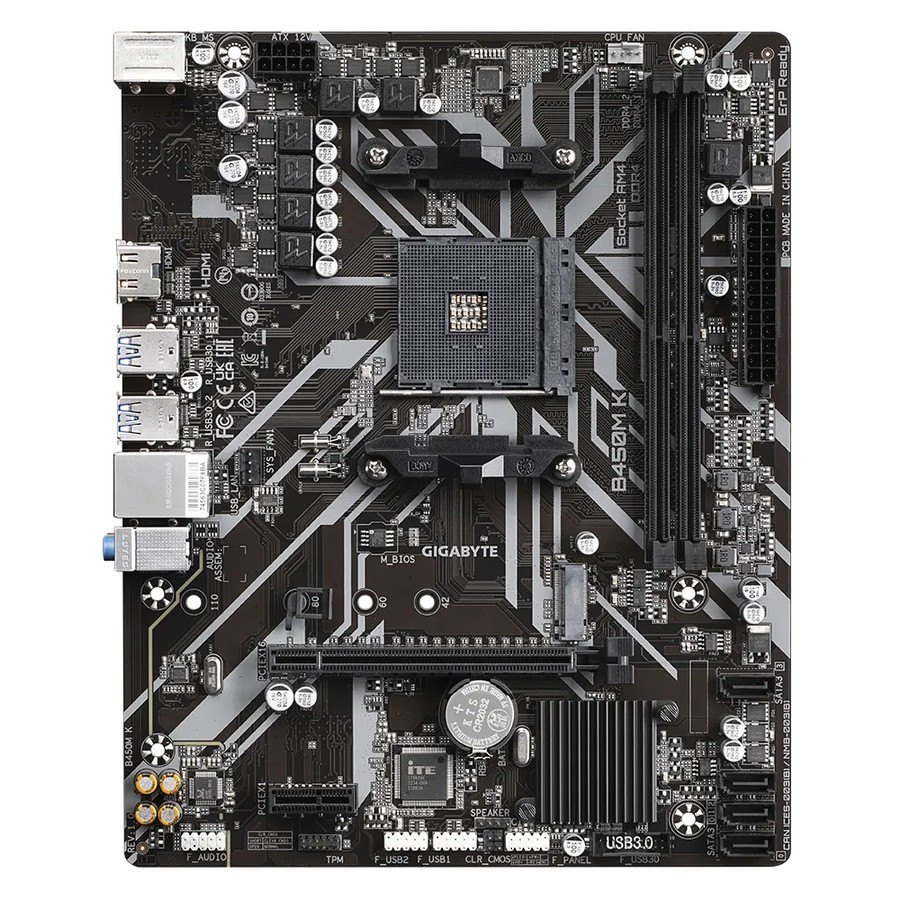 Motherboard Gigabyte B450M K AMD B450 AM4 DDR4 - Gambar 3