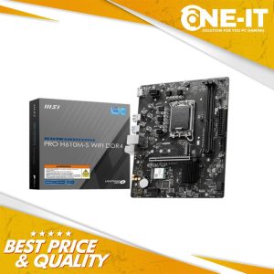 Motherboard MSI PRO H610M-S WIFI DDR4 Intel H610 LGA 1700
