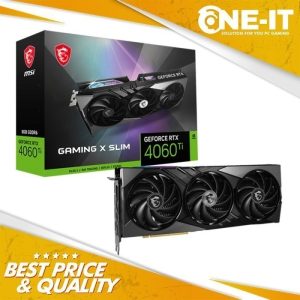 VGA MSI GeForce RTX 4060 Ti GAMING X SLIM 8G 8GB GDDR6