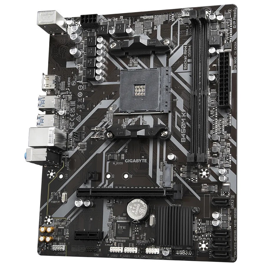 Motherboard Gigabyte B450M K AMD B450 AM4 DDR4 - Gambar 5