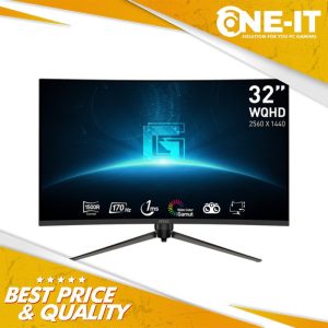 Monitor MSI G32CQ5P 31.5" VA 1440p WQHD 170Hz 1ms Anti-glare