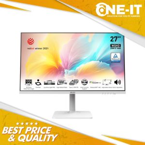Monitor MSI Modern MD272QXPW 27" IPS Flat 1440p WQHD 1ms 100Hz