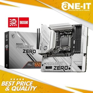 Motherboard MSI B650M PROJECT ZERO AMD B650 Socket AM5 DDR5
