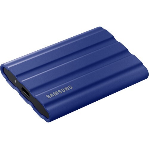 PORTABLE SSD EXTERNAL SAMSUNG T7 SHIELD 1TB BLUE - Gambar 4