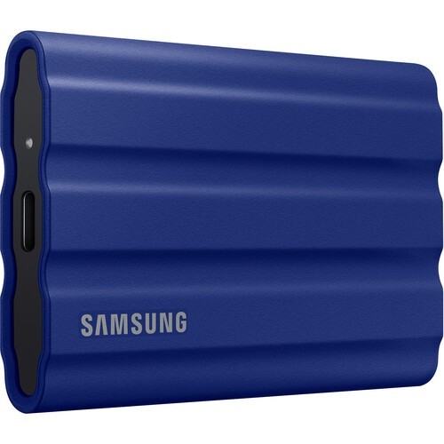 PORTABLE SSD EXTERNAL SAMSUNG T7 SHIELD 1TB BLUE - Gambar 3