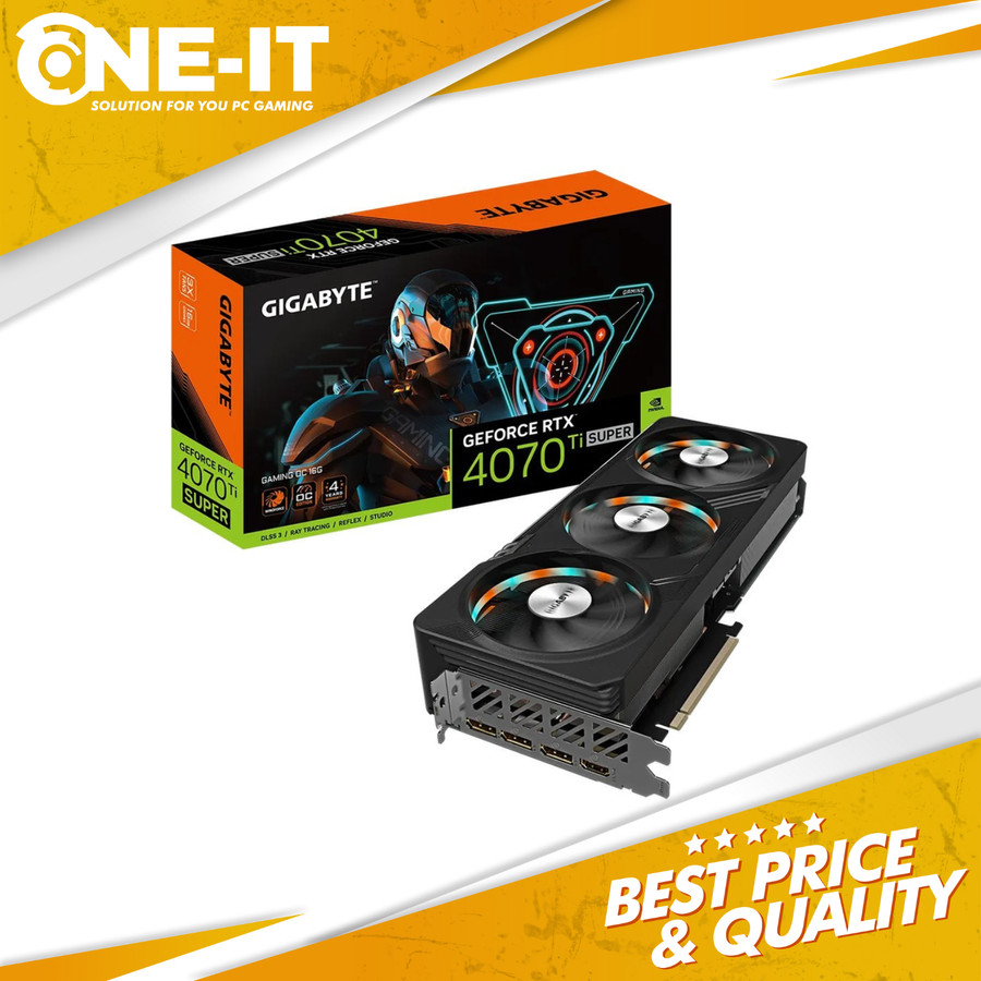 VGA Gigabyte GeForce RTX 4070 Ti SUPER GAMING OC 16G 16GB GDDR6