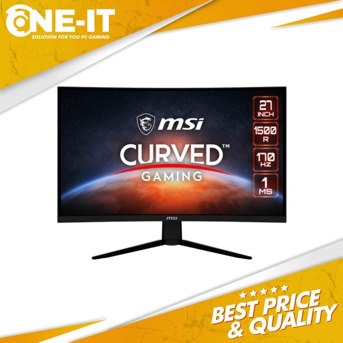 MONITOR LED MSI G273CQ WQHD VA 170Hz 1ms CURVED GAMING MONITOR