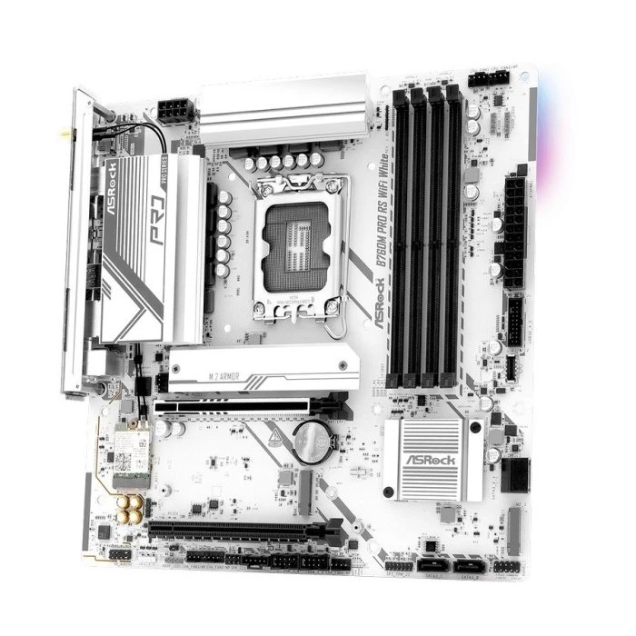 Motherboard ASROCK B760M PRO RS WIFI WHITE DDR5 Intel LGA 1700 B760 - Gambar 3